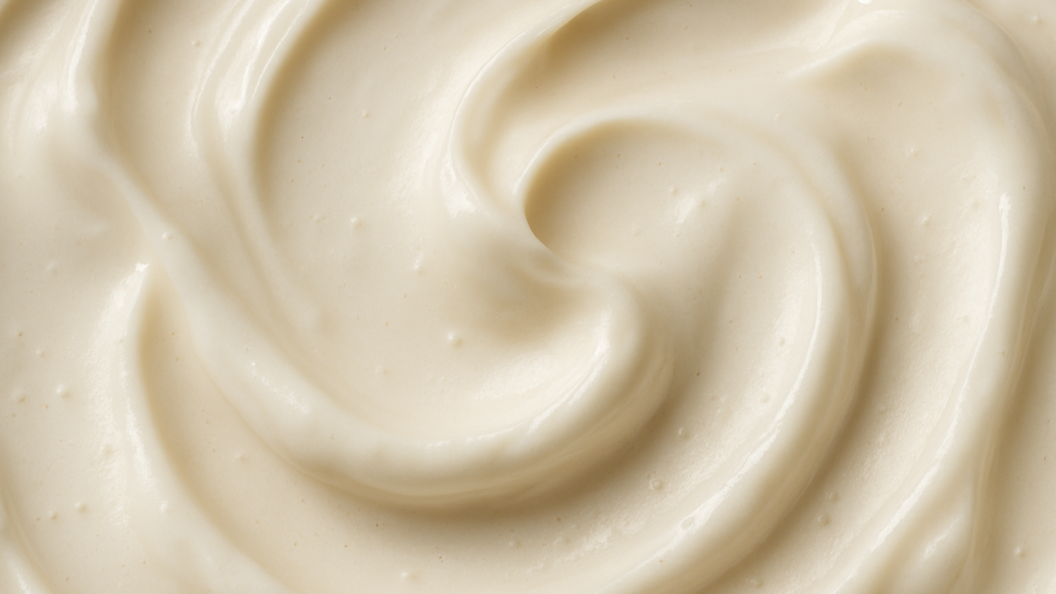 zoom macro a la textura de una crema facial