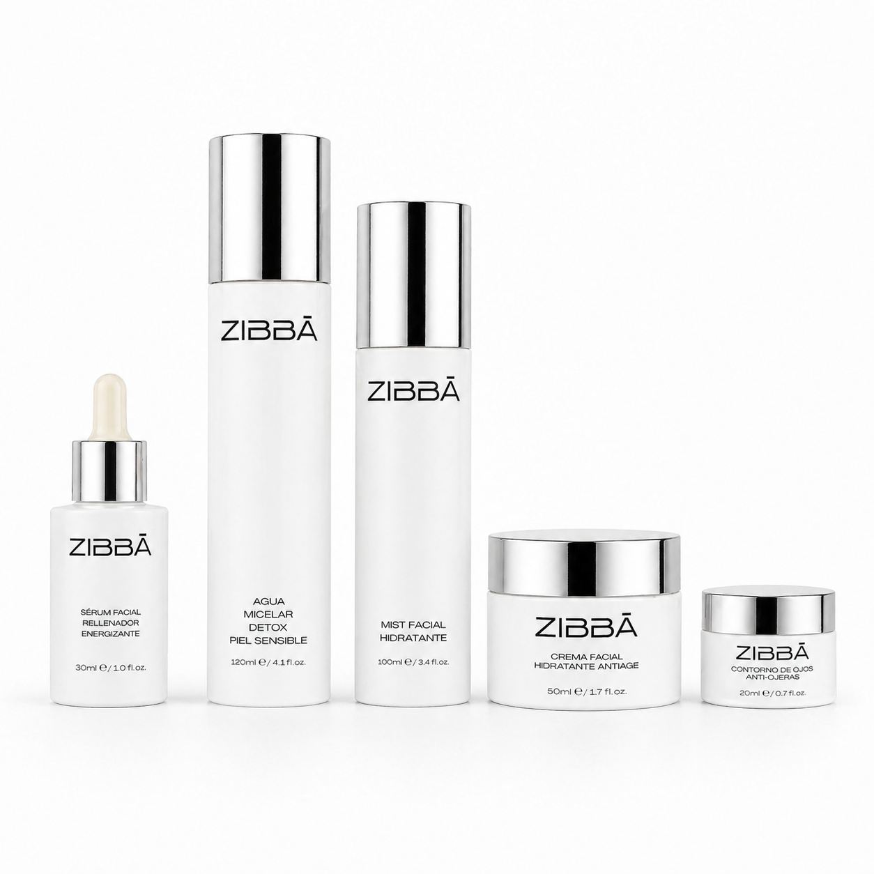 Kit Total ZIBBÁ / Rutina completa (Con Despacho Gratis)