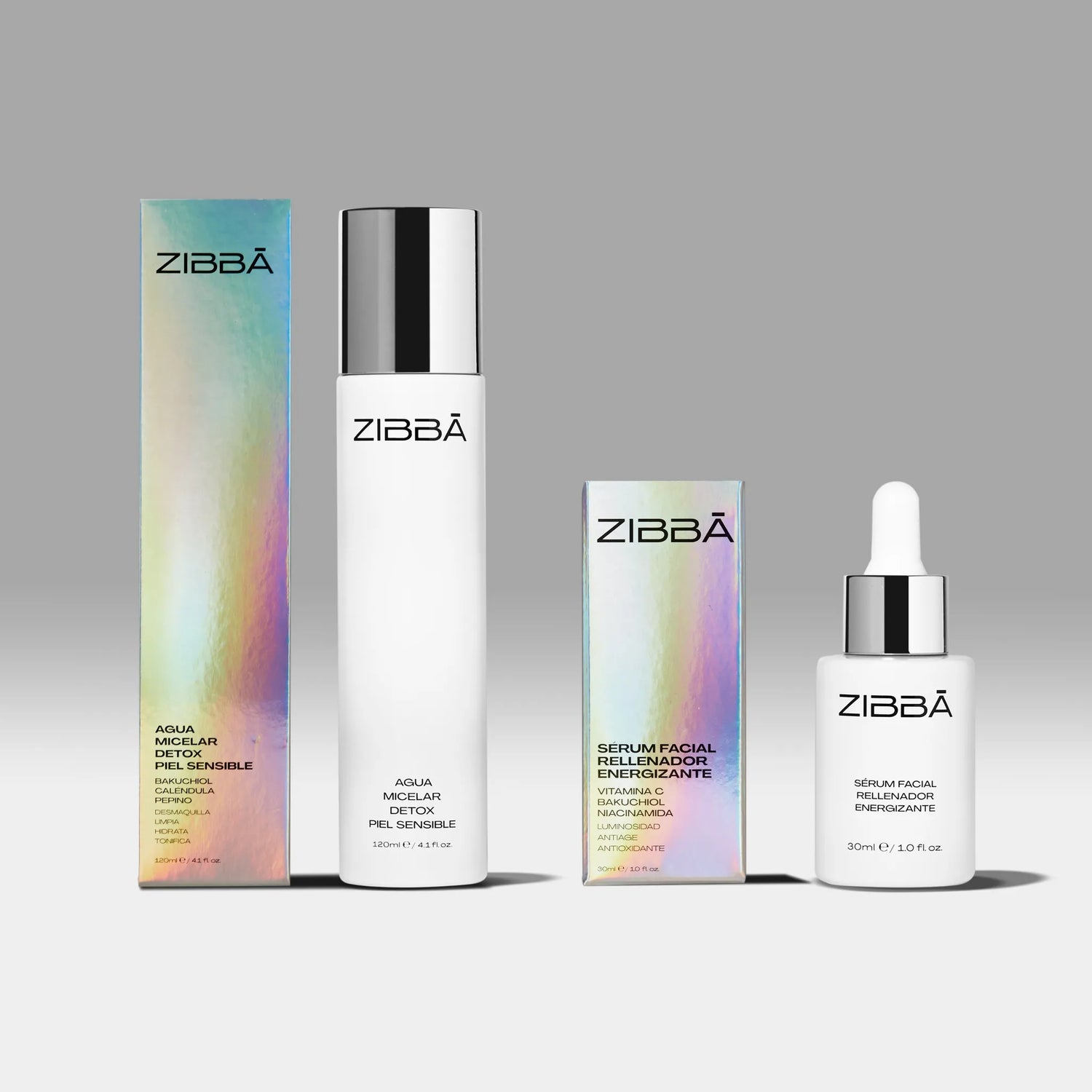 Kit Limpieza y Luminosidad / Agua micelar + sérum + ¡Estuche de Regalo!